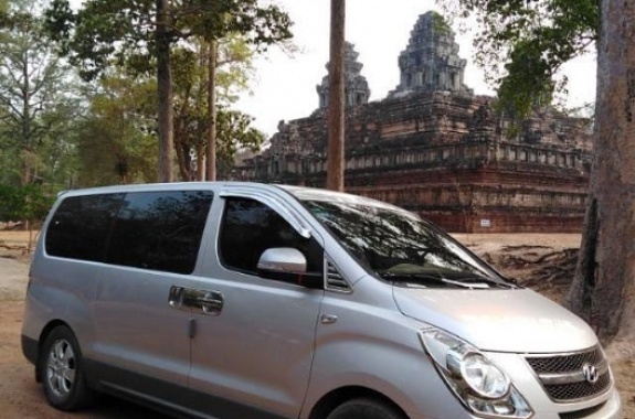 Transport MiniVan-Koh Ker temple